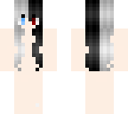white and black hair base