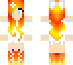 white fire girl