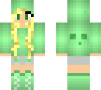 blonde slime girl