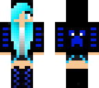 blue creeper girl