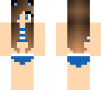 blue swimming suit