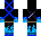 blue x