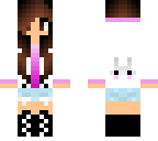 changed cute girl