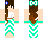 chevron dress girl