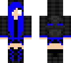 dark blue ender girl