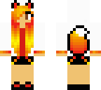 fire wolf girl