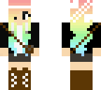 frist skin adventure girl