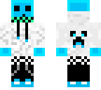 masked blue slime