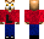 my new and improved minecraft owl skin