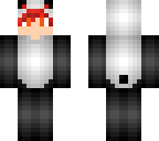 pandinho cabelo vermelho