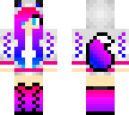 rainbow fox girl