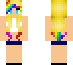 rainbow girl