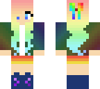 rainbow girl