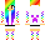 rainbow girl