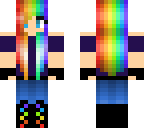 rainbow girl