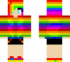 rainbow hoddie