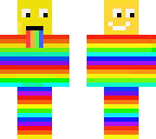 rainbow skin