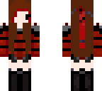 red gothic girl