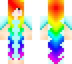 updated cute rainbow girl