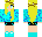 blond haired blue girl