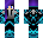 blue girl