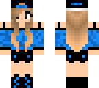 blue girl tomboy