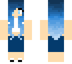 blue hair