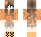 casual fire girl