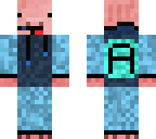 casual pig blue