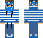 cool blue boy 3d