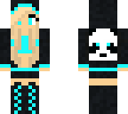 cool blue pandagirl