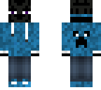 creeper and enderman