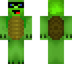 derpy turtle with glasses