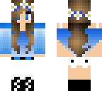 edit summer blue girl