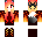 edited fire cat
