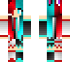 evil and good miku hatsune