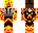 fire boy with mask
