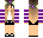flower purple sweater