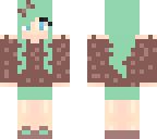 mint chocolate chip cookie girl