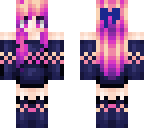 navy and pink edit