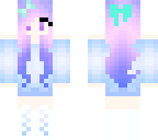 pastel galaxy bow
