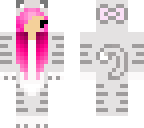 pink chibi cat