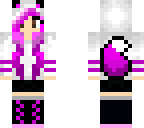 purple panda girl