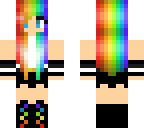 rainbow dress
