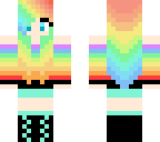 rainbow girl