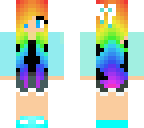 rainbow girl