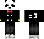 redstone panda with tux