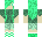 the green party girl