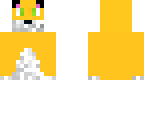 yellow fox skin sample