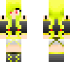 yuno with yellow hair